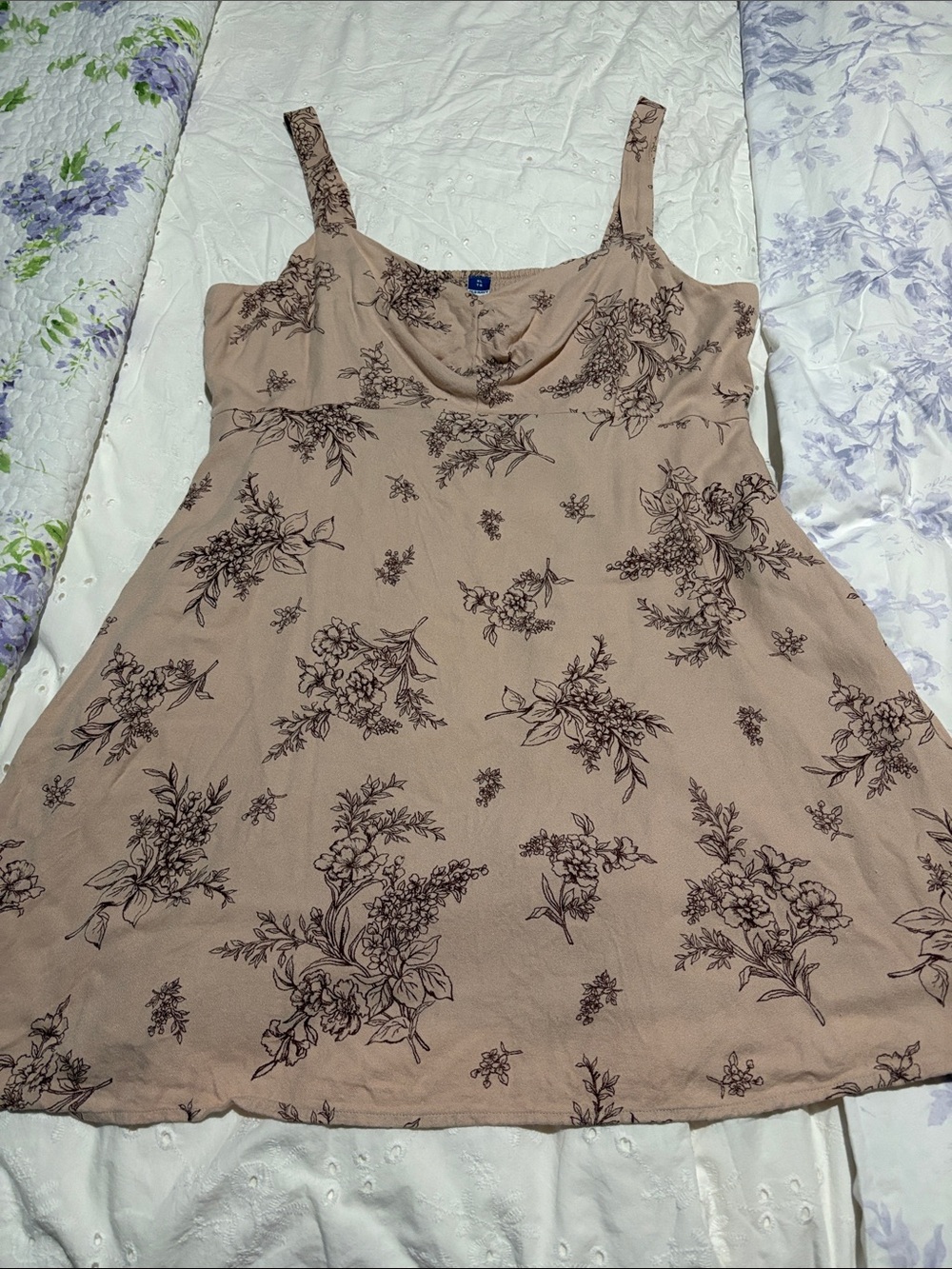 Old Navy light pink Floral Dress